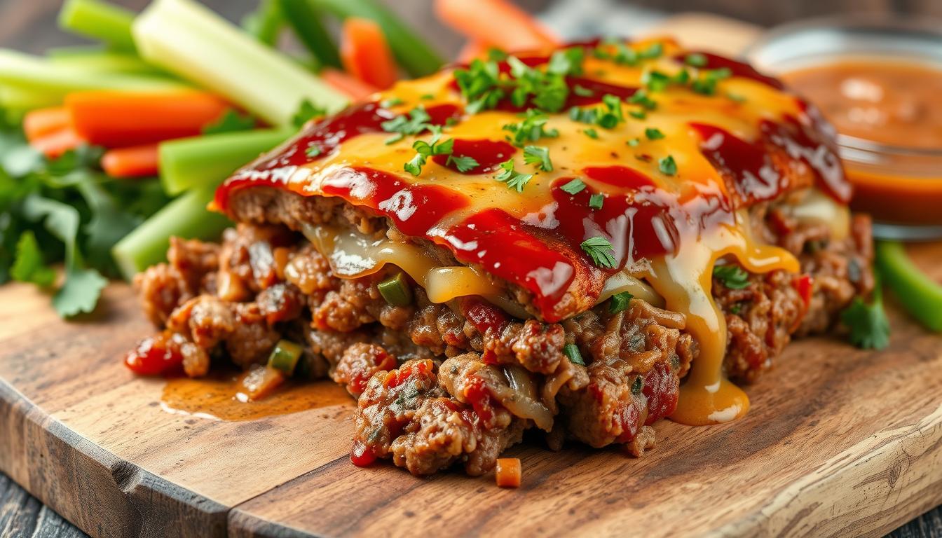 Philly Cheesesteak Meatloaf