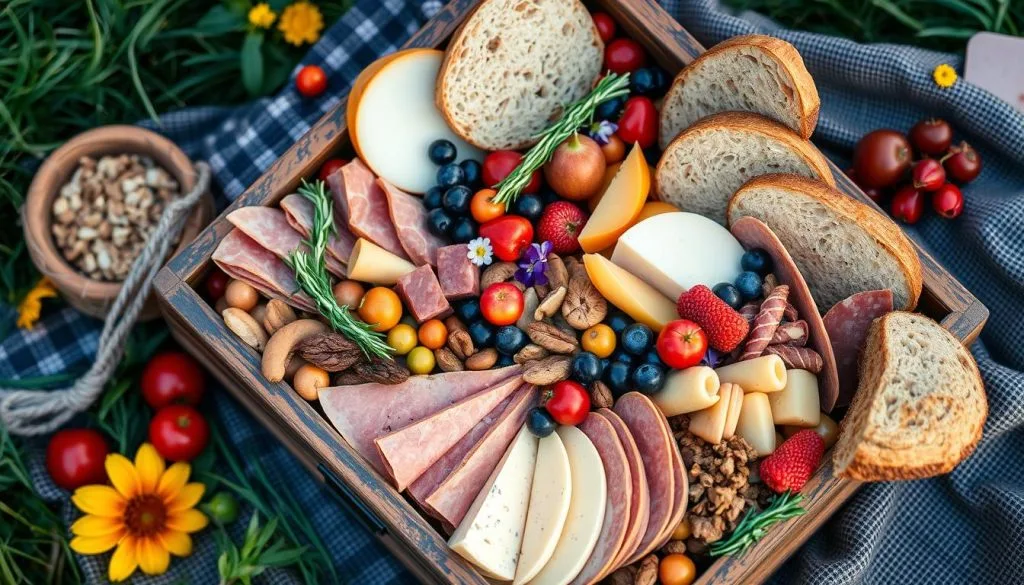 charcuterie box lunch recipes