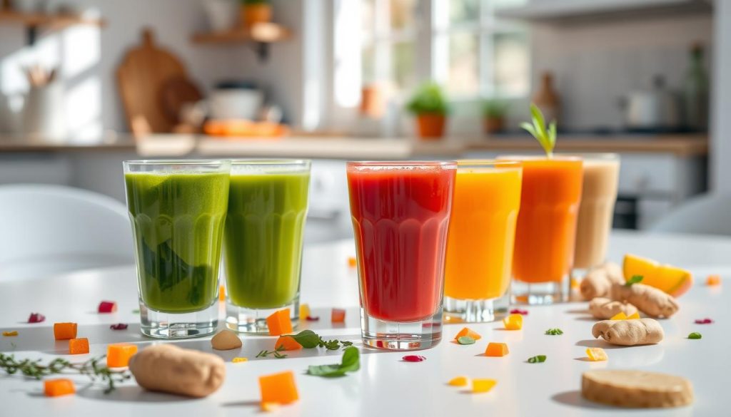 energizing morning juices