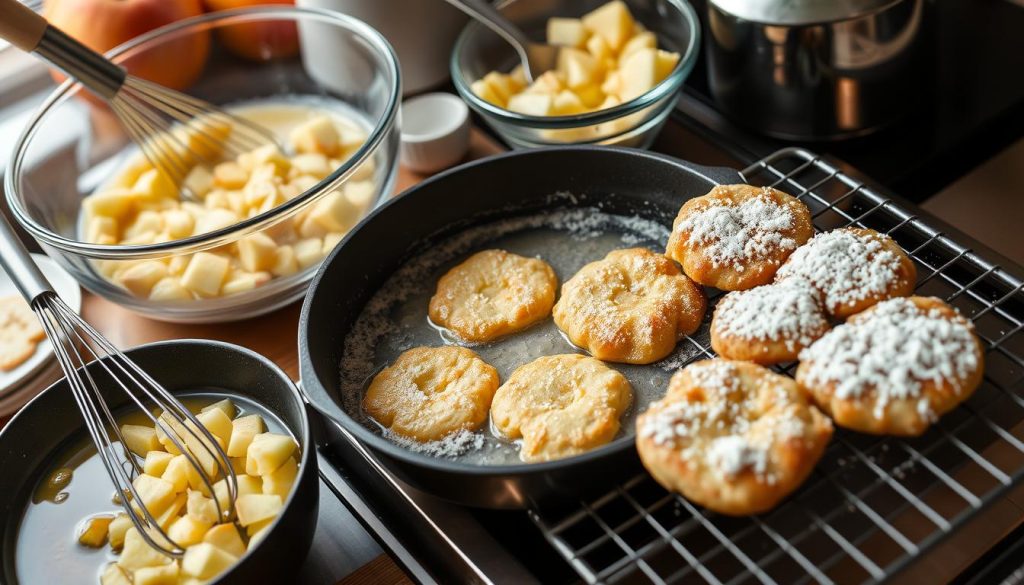 fritter-making equipment