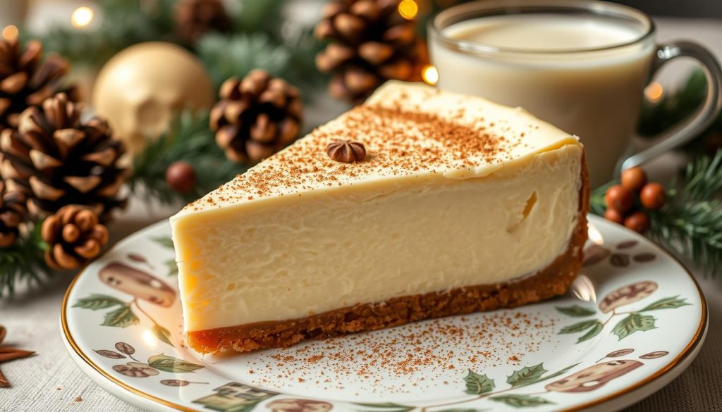 Eggnog Cheesecake